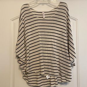 Layered striped Short Sleeve